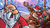 Santa vs Rudolf