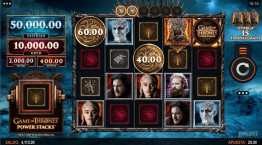 Slots Game of Thrones Power Stacks