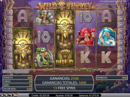 Wild Turkey Free Spins