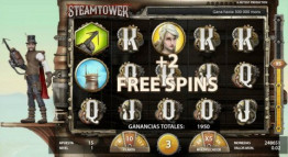 Free Spins Steam Tower