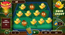 Duck shooting bonus game