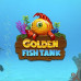 Golden fish tank