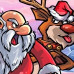 Santa vs Rudolf