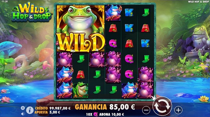 News Slots Wild Hop & Drop